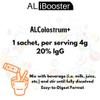 Alibooster ALColostrum+ - Colostrum Premium Powder - 100% Pure - Rich in IgG (20%) - Pocket Size - 30 Sachets of 4g 100% Natural view 4
