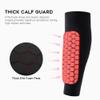 1pcs Calf Sleeve with Thick EVA Guard Men Women Lower Leg Sleeve for Football Volleyball view 4