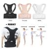 adjustable posture corrector corset back brace back belt lumbar support straight corrector s-4xl view 4