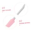AUTSUPPL Non Stick Wax Spatulas Silicone Waxing Sticks Reusable Wax Applicator for Hair Removal Hard Silicone Material Suitable for Home Use and Travel view 3