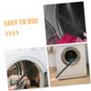 SEWOART 2pcs Long Pipe Cleaner Brush Washer Cleaner Brush Dryer Vent Kit Flexible Cleaning view 3