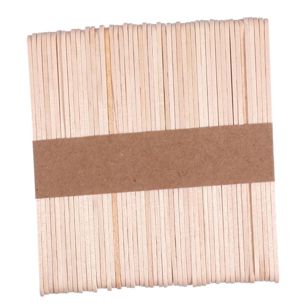 Baluue 300pcs Waxing Kit Hair Removal Wax Strips Applicator for Body Face Eyebrows Easy to Apply Salon Home