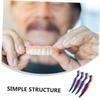 Baluue 10pcs Denture Brush for Cleaning Dentures Double Sided Toothbrush for Travel Soft Bristles for Braces Care view 4