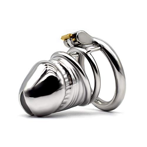 Chastity Belt Male Men's Extreme Chastity Belt Female Chastity Belt Female Male Metal Male Male Trumpet(40mm)