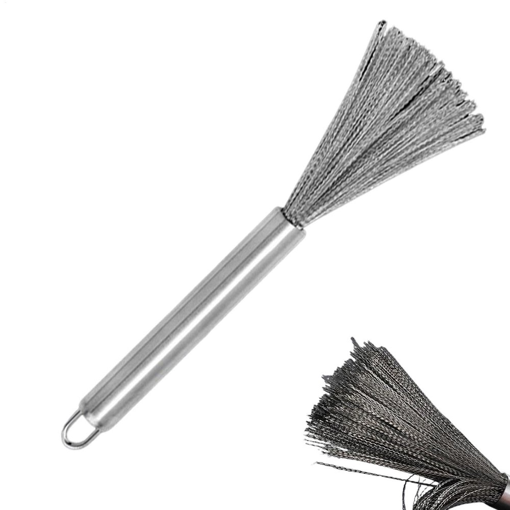 Stainless Steel Scrubber for Pots and Pans - Kitchen Cleaning Grate, Pan Scrubber, Kitchen Accessories | Easy Cleaning, Effective Cleaner, for Frying Pans Pots