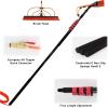 Telescopic Brush Cleaning Solar Panel Cleaning Brush,Window Cleaning Brush Equipment, Washing Set Equipment Extension Pole Cleaning For Trucks Windows/6M Rod/35Cm Brush Head,35Cmbrushhead-12M/39F view 3