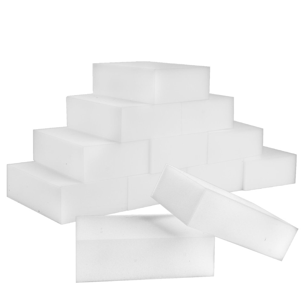 12pcs Magic Cleaning Sponges - Long Lasting Multi-Purpose Melamine Foam Cleaning Pads, Thicker Design for Extra Durability, Suitable for All Household Surfaces, Sinks, Hobs and Ovens