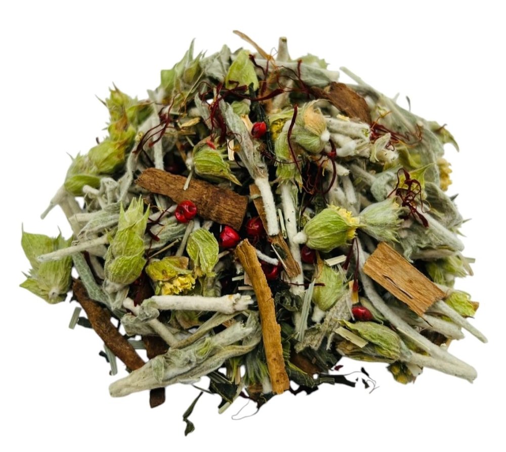 Golden Aegean Saffron Harmony - 25g to 1.95kg - Premium Herbal Tea Blend (950 grams)