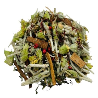 Golden Aegean Saffron Harmony - 25g to 1.95kg - Premium Herbal Tea Blend (460 grams)