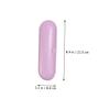IWOWHERO Electric Toothbrush Travel Box Unique and Creative Design and Pp Material 3pcs with Good Sealing Toothbrush Holder for Bathroom and Travel Use view 2