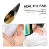 HOMOCONO Ox Horn Massaging Board Beauty Tool Scraping Acupuncture Stick for Massaging Shoulder and Other Body Parts Relaxation for Friend and Family view 2