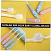 GARVALON 2pcs Newborn Toothbrush Boys and Girls Toothbrush Years Oral Care Tooth Brush Shower Brush view 3