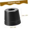 Baluue Metal Razor Stand and Holder for Bathroom Countertops Aluminum Alloy Shaving Tools Organizer view 2