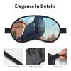 Cartoon Pigeon Print Blackout Sleep Eye Mask Soft Light Headband Night Blindfold Breathable Eye Covers view 3