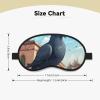 Cartoon Pigeon Print Blackout Sleep Eye Mask Soft Light Headband Night Blindfold Breathable Eye Covers view 4