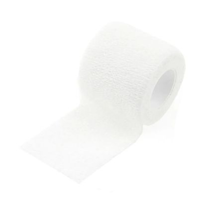 Corghd Sport Self Adhesive Elastic Bandage Wrap Tape for Knee Support Pads Finger Ankle Palm Shoulder 5cm X 4.5M White