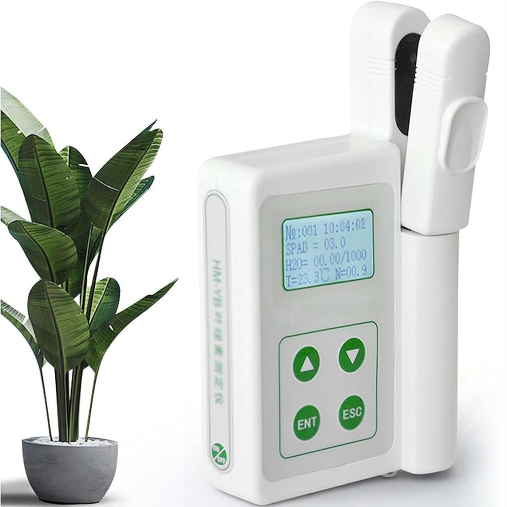 Chlorophyll Tester - Accurate Portable Chlorophyll Analyzer, Chlorophyll Plant Nutrition Analyzer, Perfect for Agricultural,Plant Enthusiasts,B