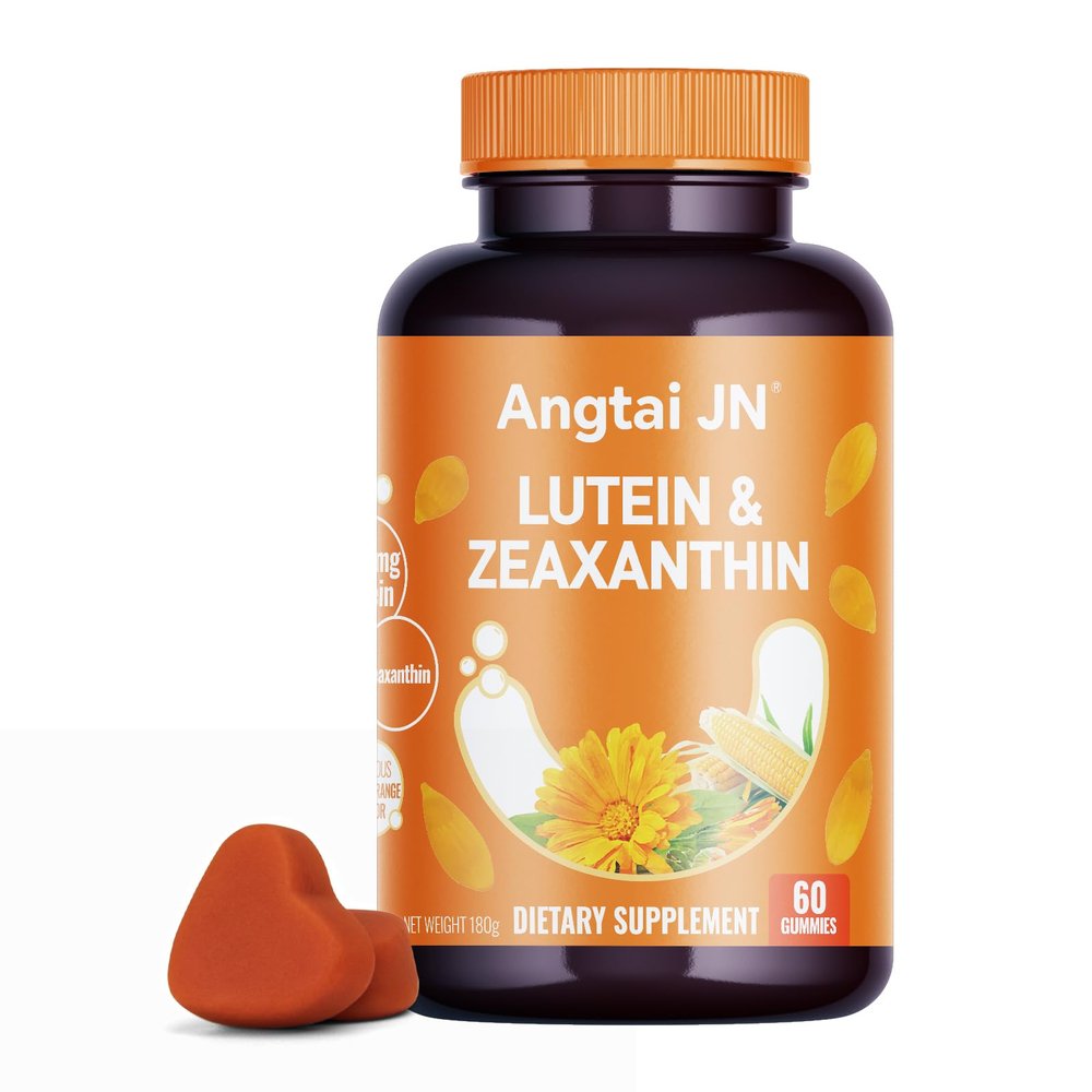 Lutein Gummies (60 Count) Eye Health Supplement with Zeaxanthin & Vitamin A Orange Flavor, Blue Light Protection, Supports Vision Care for Adults Vegan, Non-GMO, Gluten Free