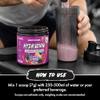 BodyFuel Hydration Electrolyte & Vitamin Powder - Natural Energy & Reduces Tiredness & Optimise Hydration (210g - 30 Servings)(Blue Raspberry) view 4