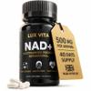 NAD+ Supplement 500mg Nicotinamide Riboside (NR) with Quercetin & Trans-Resveratrol | High Strength NR Complex, 80 Vegan Capsules, 40 Servings | Energy & Tiredness Support | LuxVita view 1