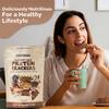 FOODHAK Rosemary and Garlic Protein Crackers Gluten-Free Healthy Snack with Chia, Pumpkin, Flaxseed, and Sunflower Seeds - Plant-Based, High-Protein, Oven-Baked, Resealable (100g) view 4
