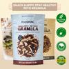 FOODHAK Granola Variety Gluten Free Granola Breakfast Cereal Pack of 3 (3 x 300g) Made In UK Comes with Ashwagandha & Cocoa,Pumpkin Spice,Homemade Maple Syrup Vegan, No Refined Sugar view 4