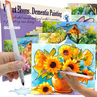 Watercolor Paper Painting Dementia Activities for Adults - Dementia Aids