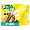 Organix Kids Oaty Split Stix Choco & Banana Snack Bars, High in Fibre, Multipack, 5 x 23 g Bars Per Box (6 Boxes Total) view 1