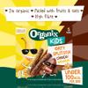 Organix Kids Oaty Split Stix Choco & Banana Snack Bars, High in Fibre, Multipack, 5 x 23 g Bars Per Box (6 Boxes Total) view 4