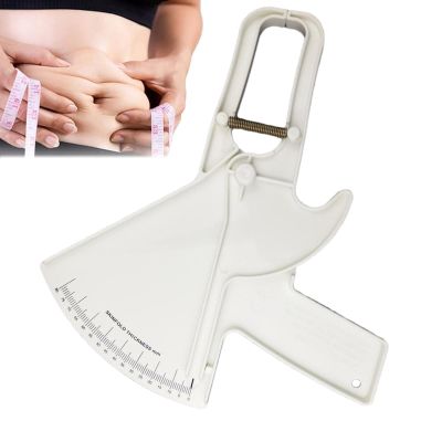 Yhsioaklo Body Health Measure Tool, Skinfold 0-88mm Body Fat, Professional Fat Tape Handheld Portable Accurate Measure Tool for Dieters & Bodybuilders