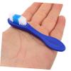 Baluue 10pcs Mini Toothbrush with Anti-Slip Comfortable Grip, Plastic and Nylon Material, for Rehabilitation Centers and Prison Use, Small Toothbrush Designed for Inmates Daily Oral Care view 3