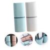 Baluue 4pcs Toothbrush Case Toothbrush Travel Holder Portable Cup Fine Workmanship Corner Compact for Home Travel view 3