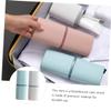Baluue 4pcs Toothbrush Case Toothbrush Travel Holder Portable Cup Fine Workmanship Corner Compact for Home Travel view 4