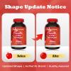 120 Apple Cider Vinegar Gummies (1000mg ACV), 2 Months Supply Vegan ACV Gummies with Natural Ingredients, Non-GMO, Gluten-Free, Gelatin-Free, Vitamin B12, B6, Folic Acid, Supports Energy Metabolism view 2