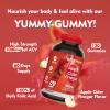 120 Apple Cider Vinegar Gummies (1000mg ACV), 2 Months Supply Vegan ACV Gummies with Natural Ingredients, Non-GMO, Gluten-Free, Gelatin-Free, Vitamin B12, B6, Folic Acid, Supports Energy Metabolism view 3