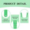 4 Pcs Dental Floss Holder Reusable Y-Shaped Dental Floss Picks Premium Dental Tools Durable Floss Harps for Effective Oral Teeth CleaningBlue & Green view 3