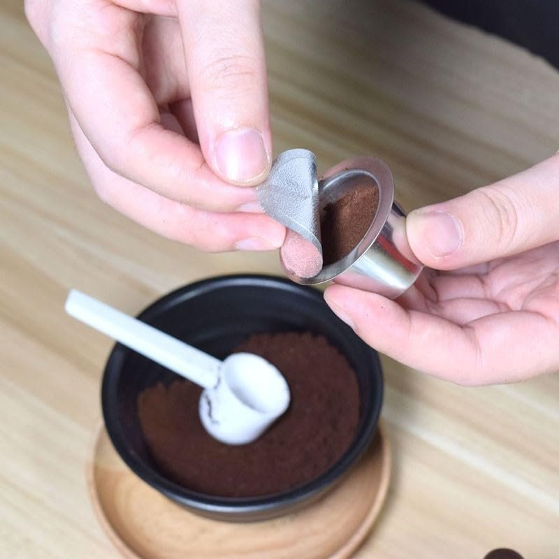 Aluminum Foil Coffee Capsule Lids 4060Pcs Sealing Stickers for Pods with Tight Seal (40Pcs)