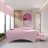 GSCLZ Massage Table Mattress Beauty Salon Extension Curved Bed Mattress Topper Memory Foam Beauty Mattress For Massage Accessories(Beige) view 3