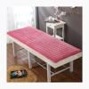 Mswborml D,70x185cm, Grid SPA Bed Cushion Topper, Portable Lash Bed Topper Cover for Massage Table with Four Corner Straps and Facial Breathing Hole, Mattress Pad Round Head(Bed Not Included) view 1