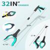 10 in 1 Hip Kit for Seniors Total Hip Replacement Prime kit After Surgery-Grabber/Sock Aid/Back Scratcher/Shoe Horn/Dressing Stick/Loofah/Button Hook/Pill Organizer/Leg Lifter/Dressing Aid Belt view 3