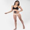 Rupa Softline Women's Cotton Wire Free Classic Full Coverage Bra (Pack of 2), White - Black, 34B view 4