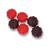 Blackberry And Raspberry Jelly Sweets - 1KG Bag - Red And Black Berry Shapped Sweets - Fruit Flavour Gummy Sweets view 1