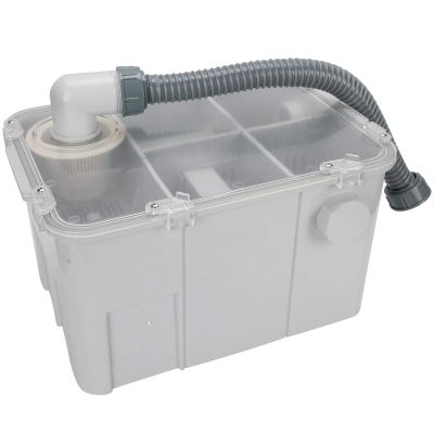 Natudeco Gypsum Sedimentation Tank Removable Plaster filter case Lightweight Saving Space Plaster Powder Trap Filter for Small Workshops Lab