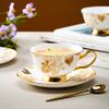 XFZJCHAP BBCBBZ New Wedding Gifts, Couple Models, Creative Bone China Coffee Cups, A Pair of Gift Boxes, Exquisite Girlfriends view 4