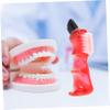Baluue 8pcs Denture Brush Toothbrush Double-Head Multi Functional Small Creative Personal Denture Practical Cleaning Double-Side Portable Mini Mini for Home Oral Care view 2
