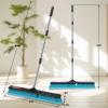 24" Push Broom Outdoor Heavy Duty, Commercial Push Broom for Cleaning with 55" Long Handle and Stiff Bristles, Large Shop Broom for Driveway Garage Yard Patio Warehouse Concrete Floor Cleaning view 2