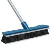 2-in-1 Multi-Surface Push Broom with Squeegee, Floor Scrub Brush view 1