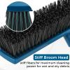 2-in-1 Multi-Surface Push Broom with Squeegee, Floor Scrub Brush view 4