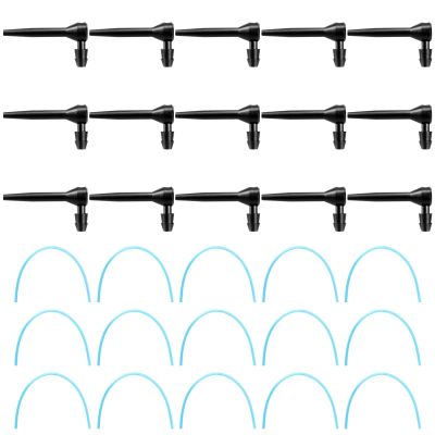 15 Set Maple Syrup Tree Tapping Kit, Maple Sugaring Starter Kit 15 Dropper Tip & 15 Water Pipe Maple Syrup Collecting Pipes Sap Tapping Kit Supplies for Maple Syrup Sap Collection