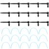 15 Set Maple Syrup Tree Tapping Kit, Maple Sugaring Starter Kit 15 Dropper Tip & 15 Water Pipe Maple Syrup Collecting Pipes Sap Tapping Kit Supplies for Maple Syrup Sap Collection view 1